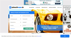 Desktop Screenshot of gebrauchtwagen.de